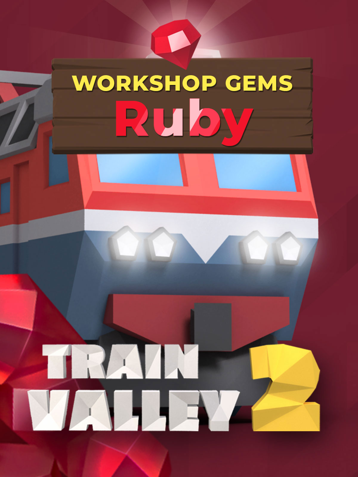 Train Valley 2. Workshop Gems – Ruby. Дополнение [PC, Цифровая версия] (Цифровая версия)