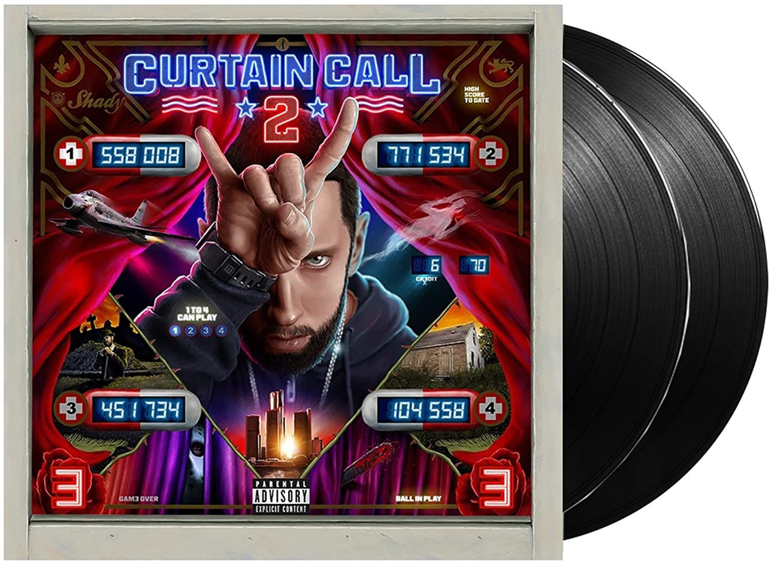 цена Eminem – Curtain Call 2 (LP)