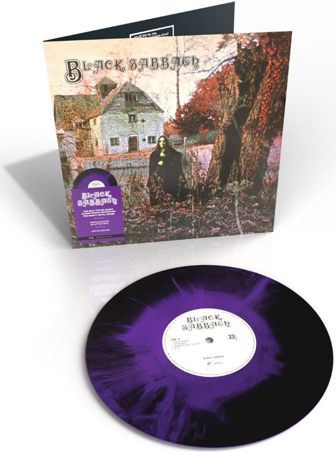 

Black Sabbath – Black Sabbath. Purple & Black Splatter Vinyl (LP)
