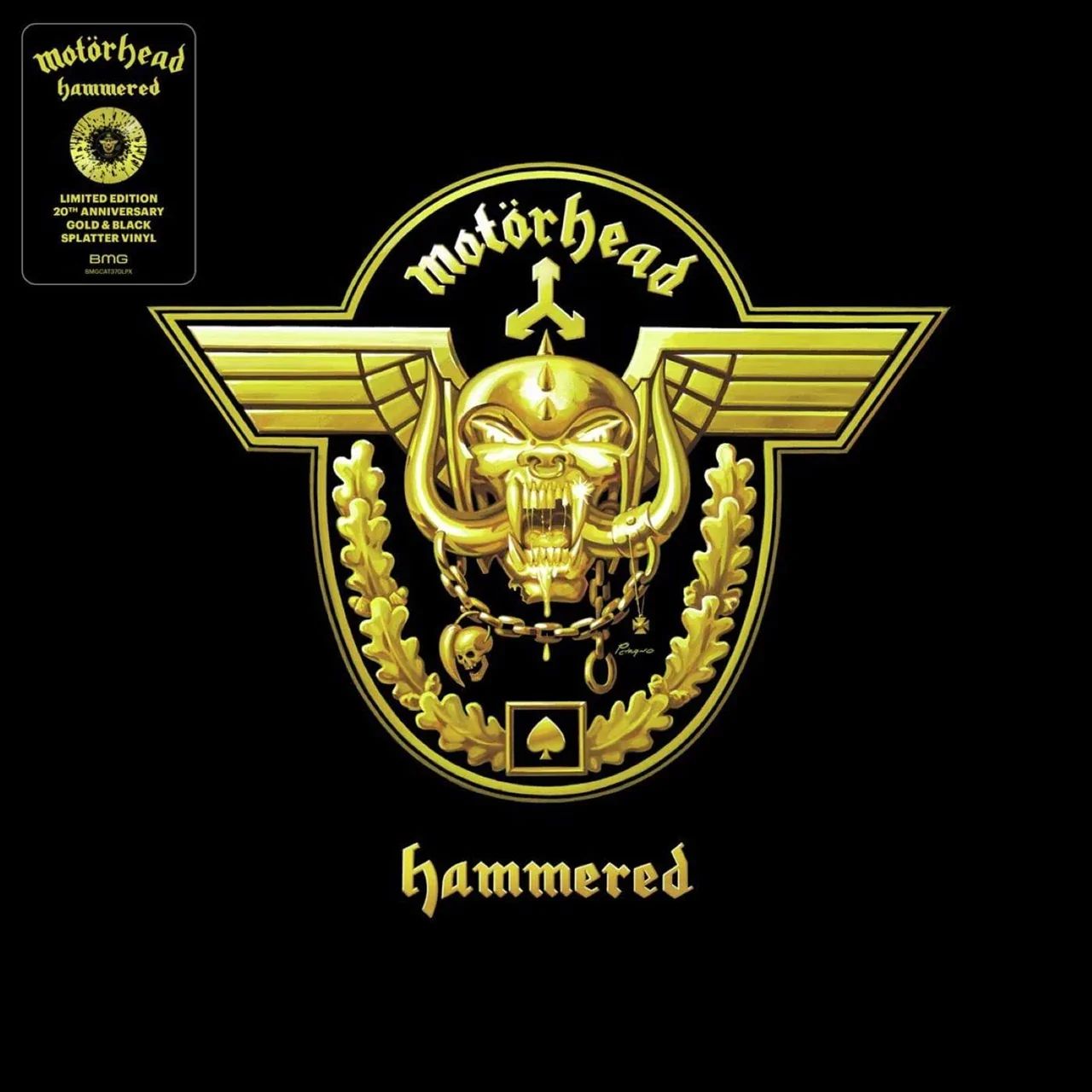 

Motorhead – Hammered. Yellow & Black Splatter Vinyl (LP)