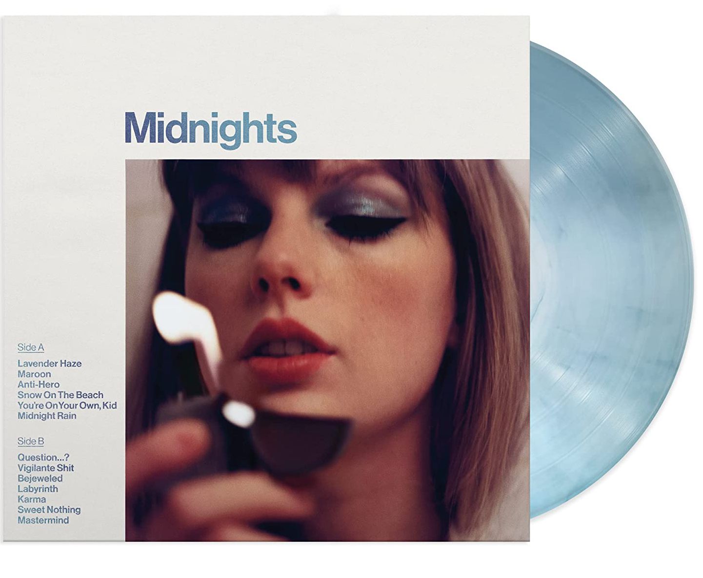 

Taylor Swift – Midnights Limited Edition Moonstone Blue Marbled Vinyl LP