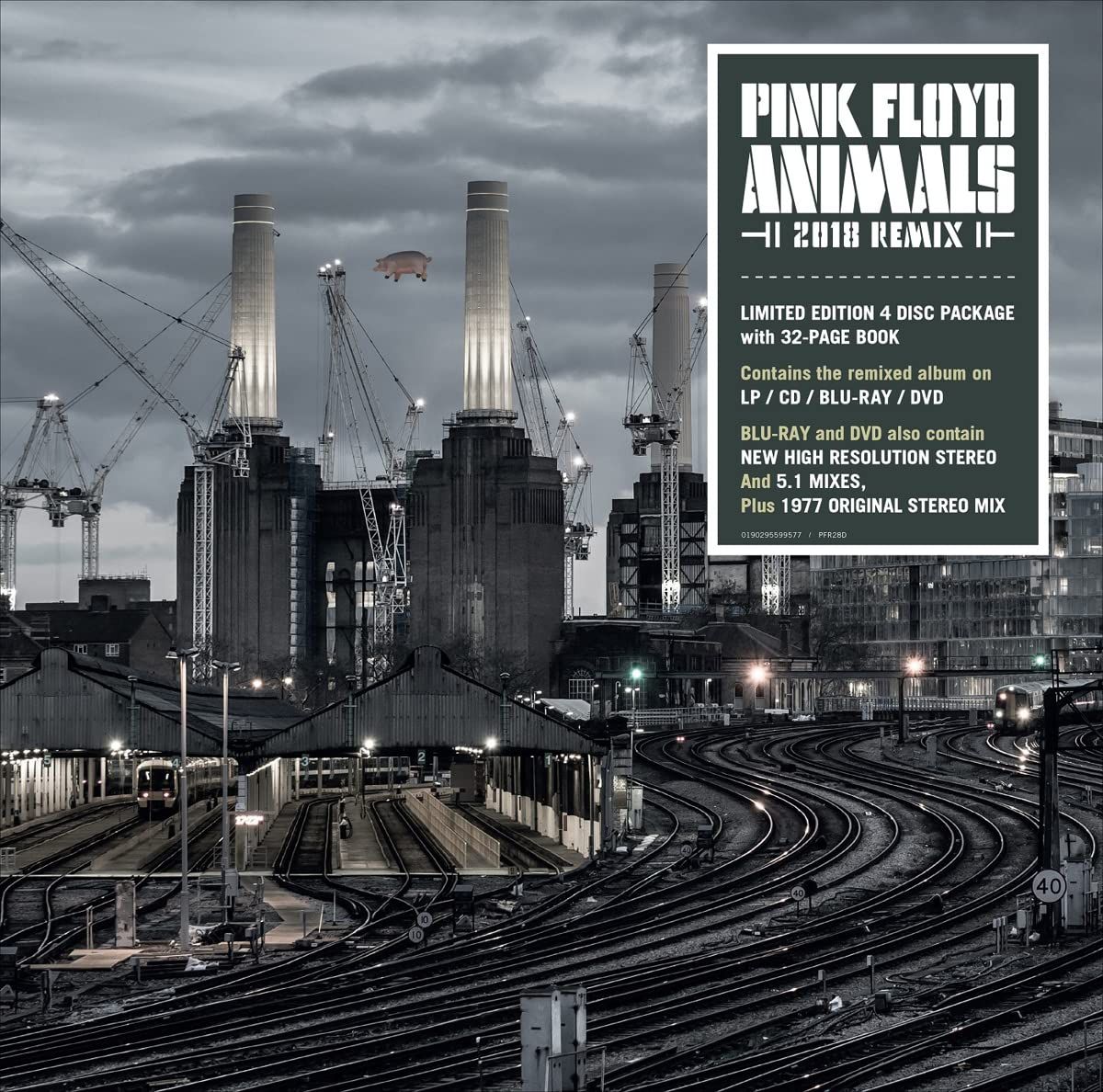 Pink Floyd – Animals (2018 Remix) [Deluxe Edition Box Set] (LP+CD+DVD+Blu-ray)