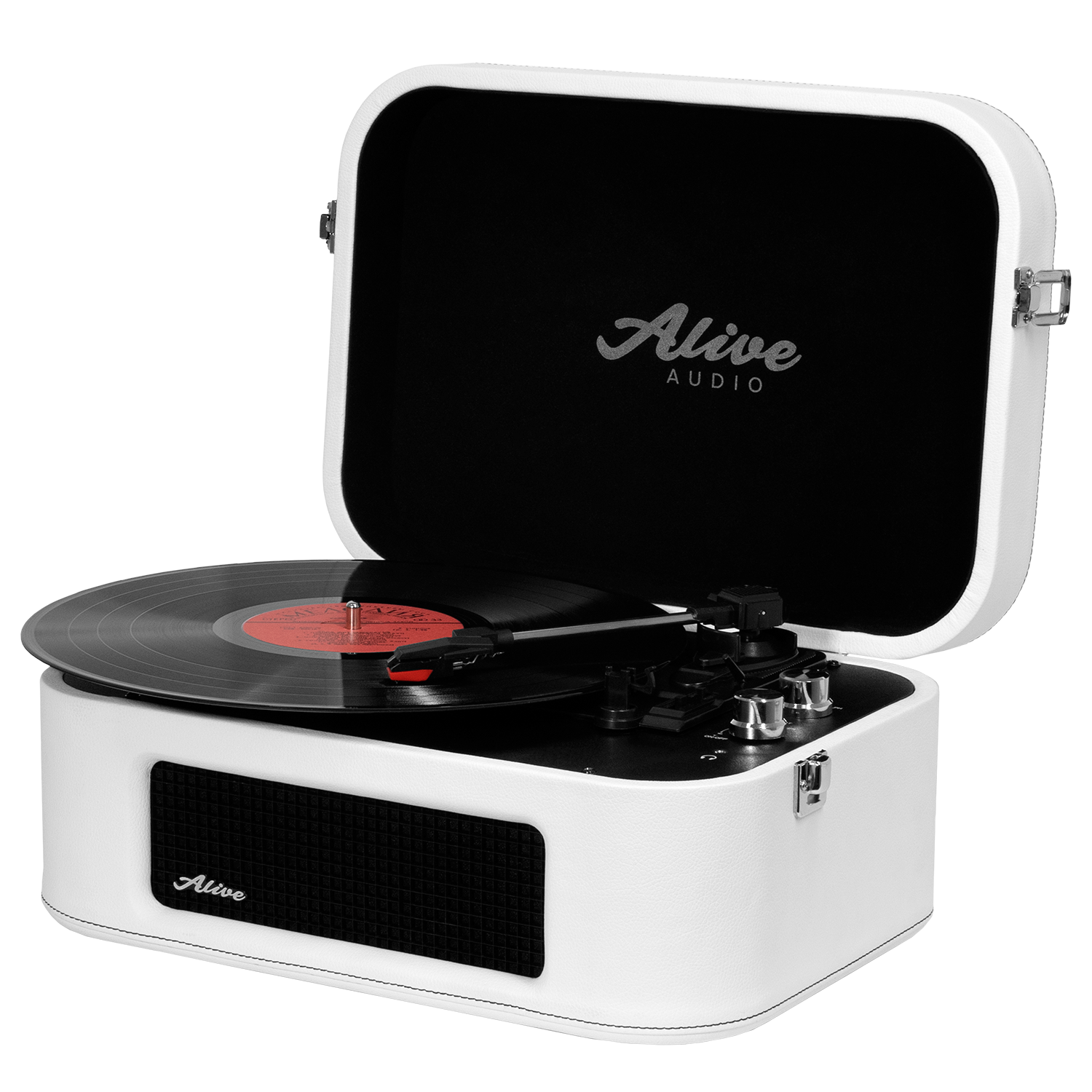 Виниловый проигрыватель Alive Audio: Stories White c Bluetooth