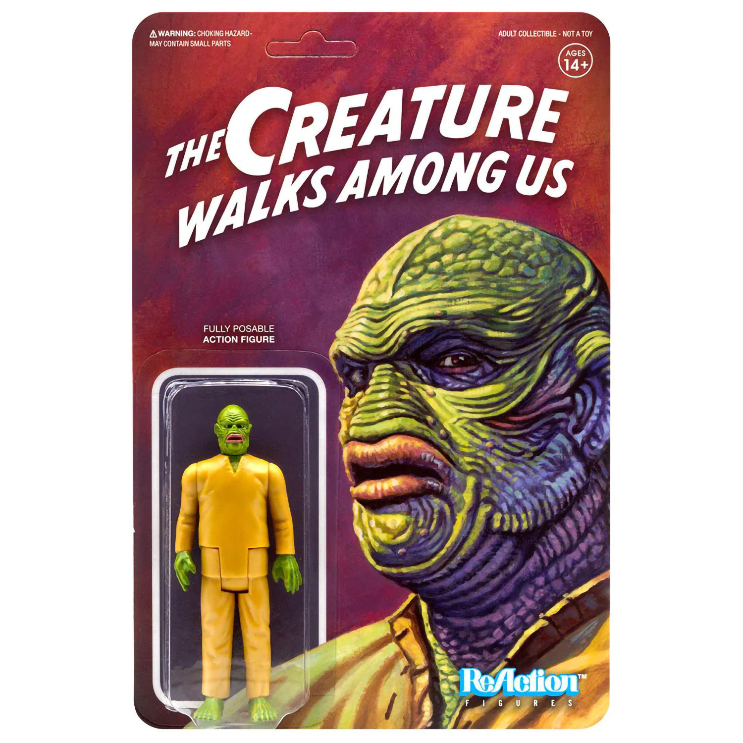 Фигурка ReAction Figure: Universal Monsters – The Creature Walks Among Us (9,5 см) цена и фото