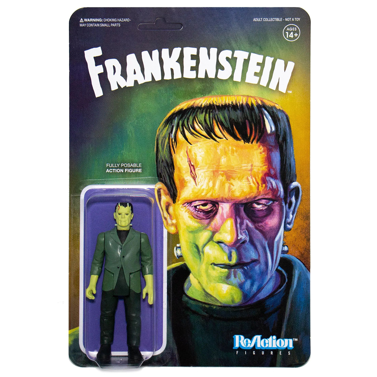 Фигурка ReAction Figure: Universal Monsters – Frankenstein (9,5 см) цена и фото