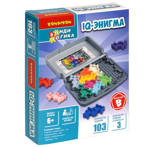 

Настольная игра IQ Энигма: БондиЛогика