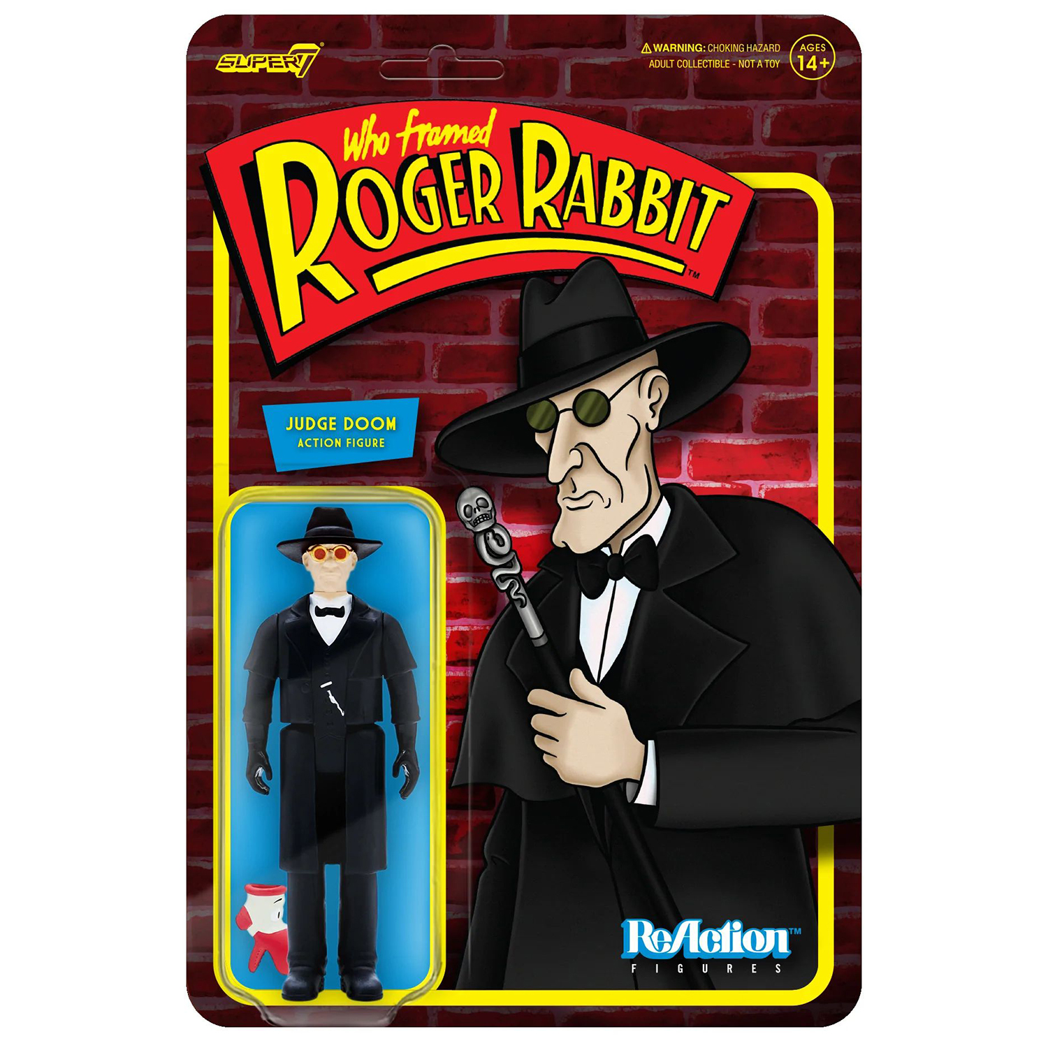 

Фигурка ReAction Figure: Who Framed Roger Rabbit – Juge Doom (9,5 см)