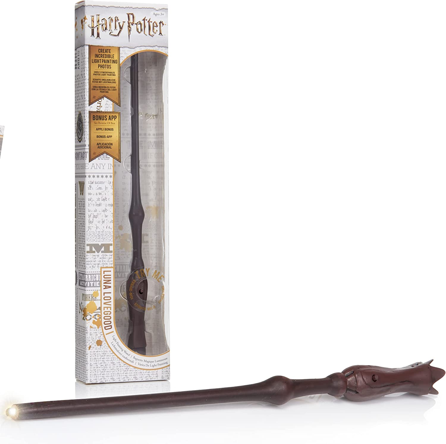 цена Игрушка Wow! Stuff Harry Potter: Волшебная палочка Полумны Лавгуд (рисует светом) (34 см)