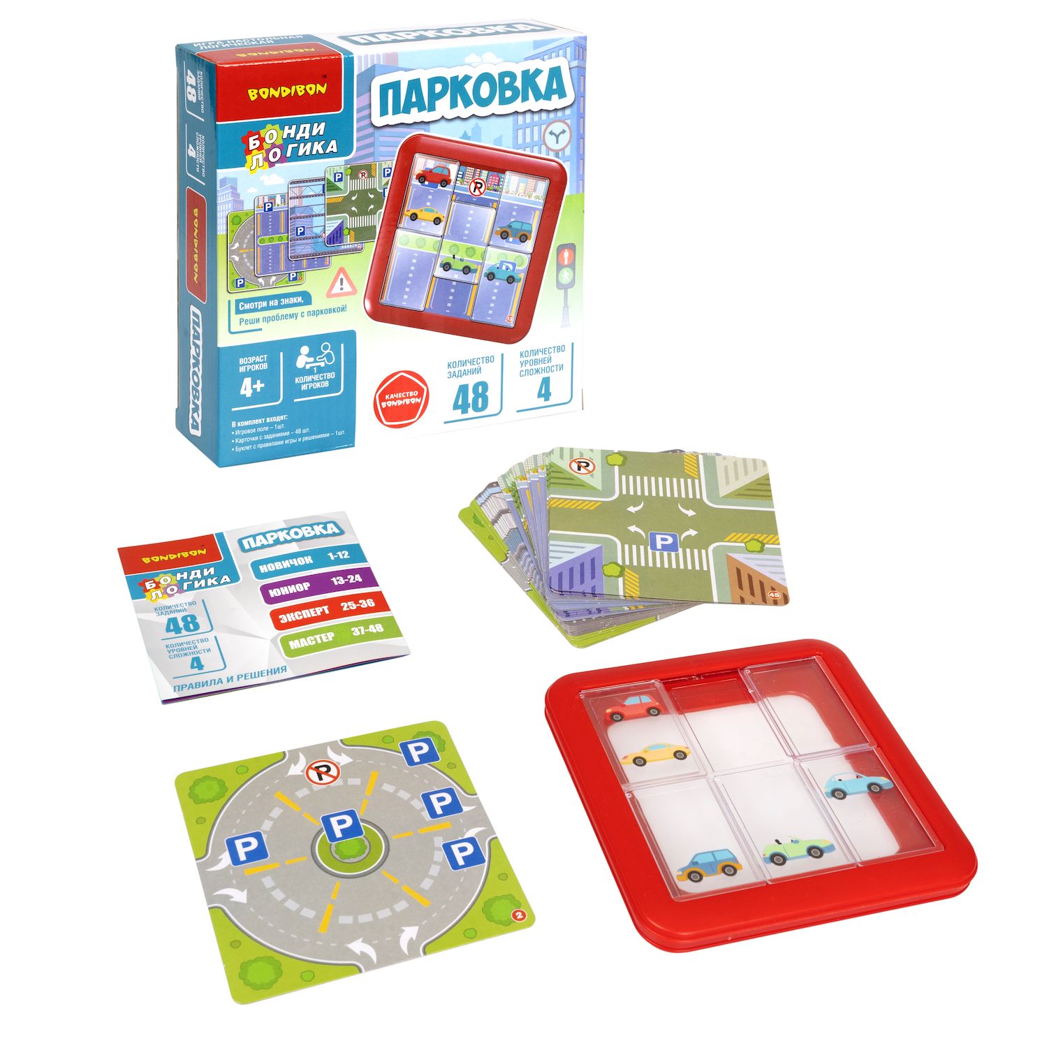 

Настольная игра БондиЛогика: Парковка