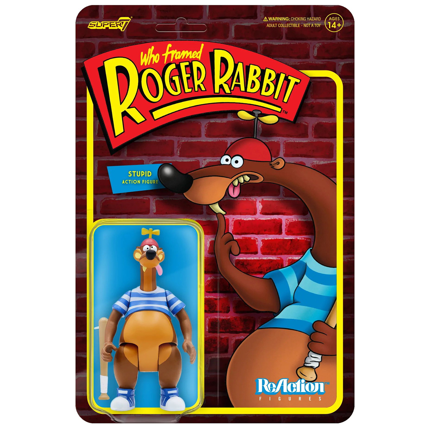 Фигурка ReAction Figure: Who Framed Roger Rabbit – Stupid (9,5 см)
