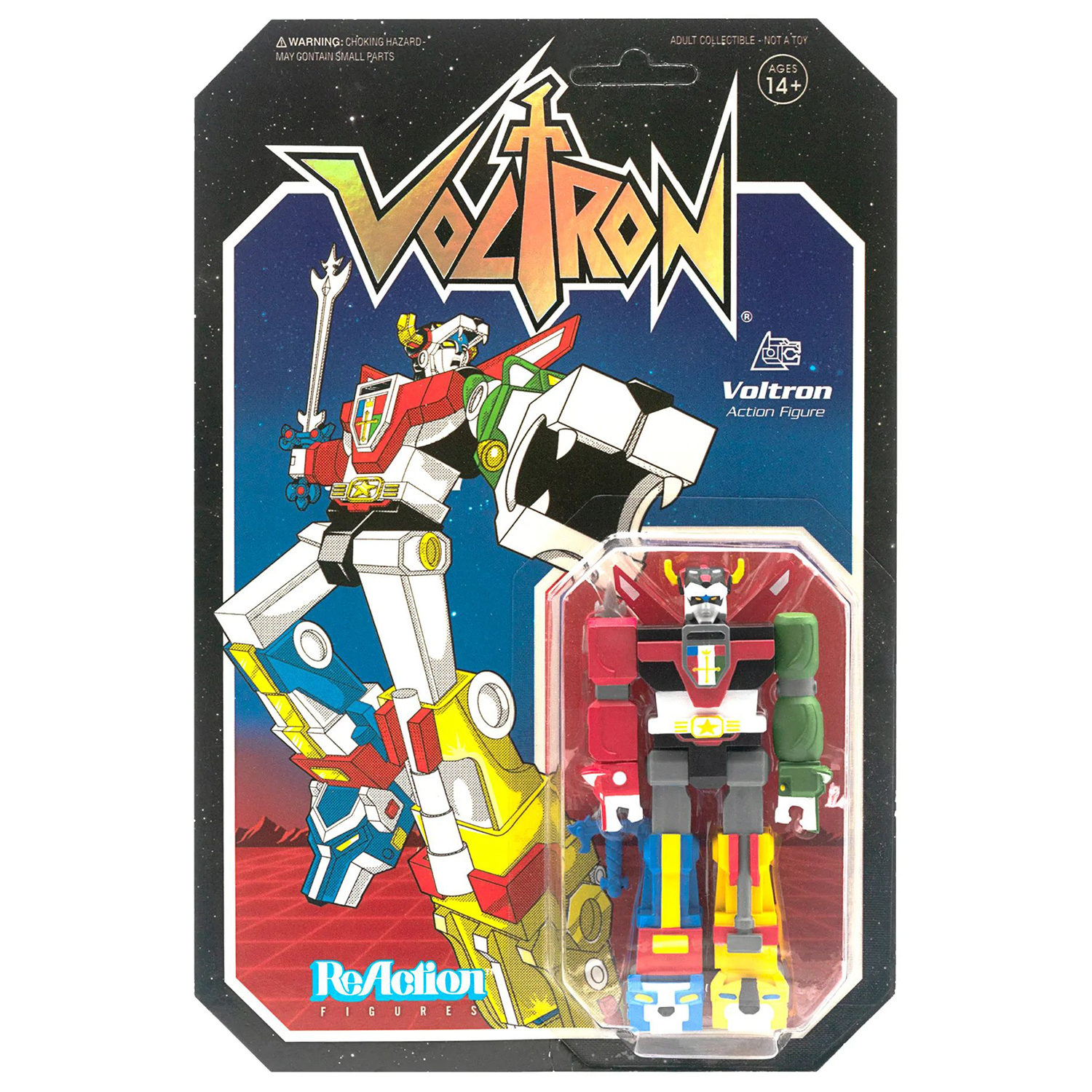 Фигурка ReAction Figure: Voltron – Voltron (9,5 см)