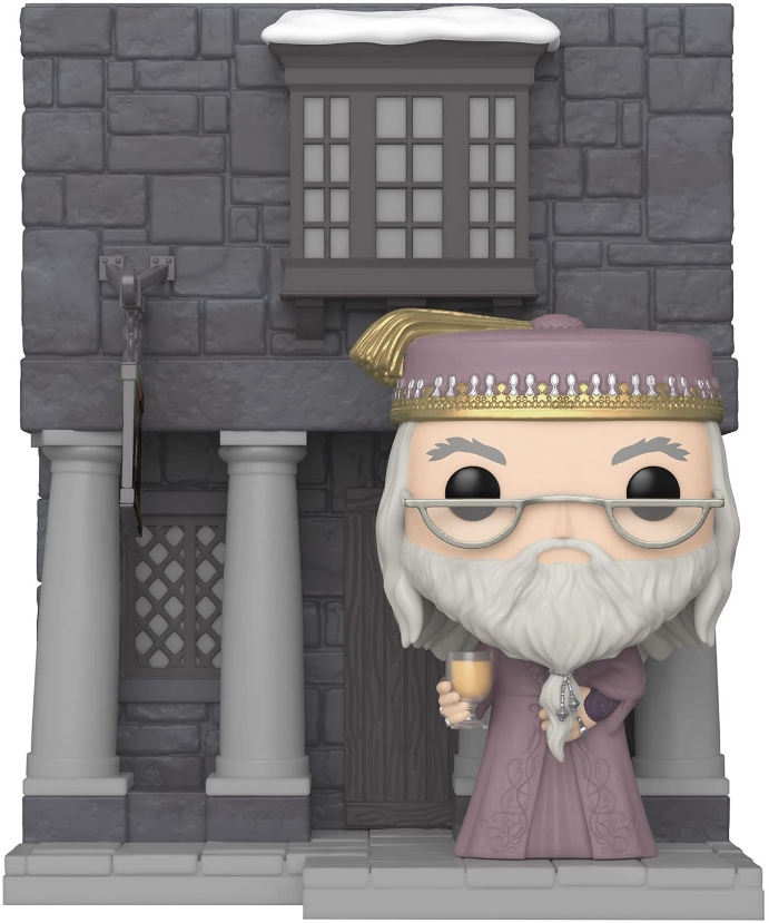 цена Фигурка Funko POP Deluxe: Harry Potter – Albus Dumbledore With Hog`s Head Inn (9,5 см)