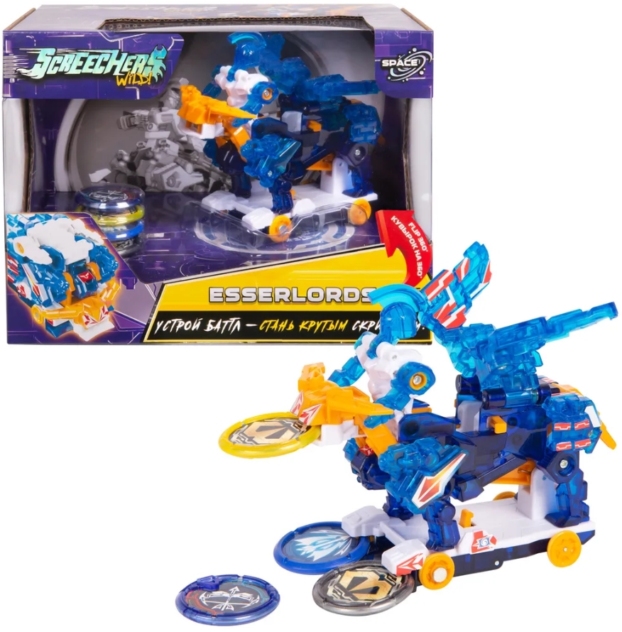 

Игровой набор Дикие Скричеры / Screechers Wild: Эcэрлордс (линейка 3)