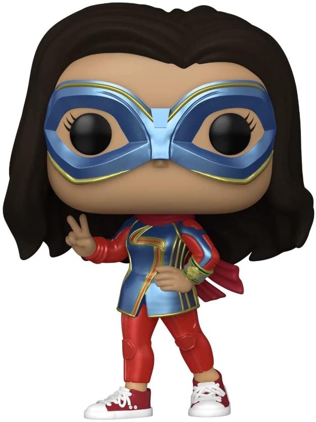 Фигурка Funko POP Marvel: Ms. Marvel – Ms. Marvel Bobble-Head (9,5 см) фото