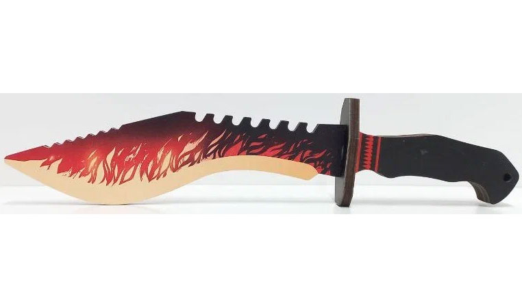 Оружие игровое нож Кукри – Арес (деревянный)