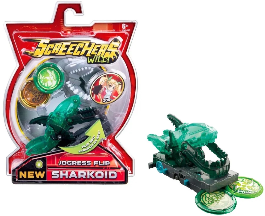 

Игровой набор Дикие Скричеры / Screechers Wild: Шаркоид (линейка 5)