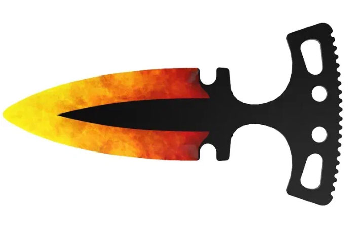 Оружие игровое тычковый нож – Расплавленный (деревянный)