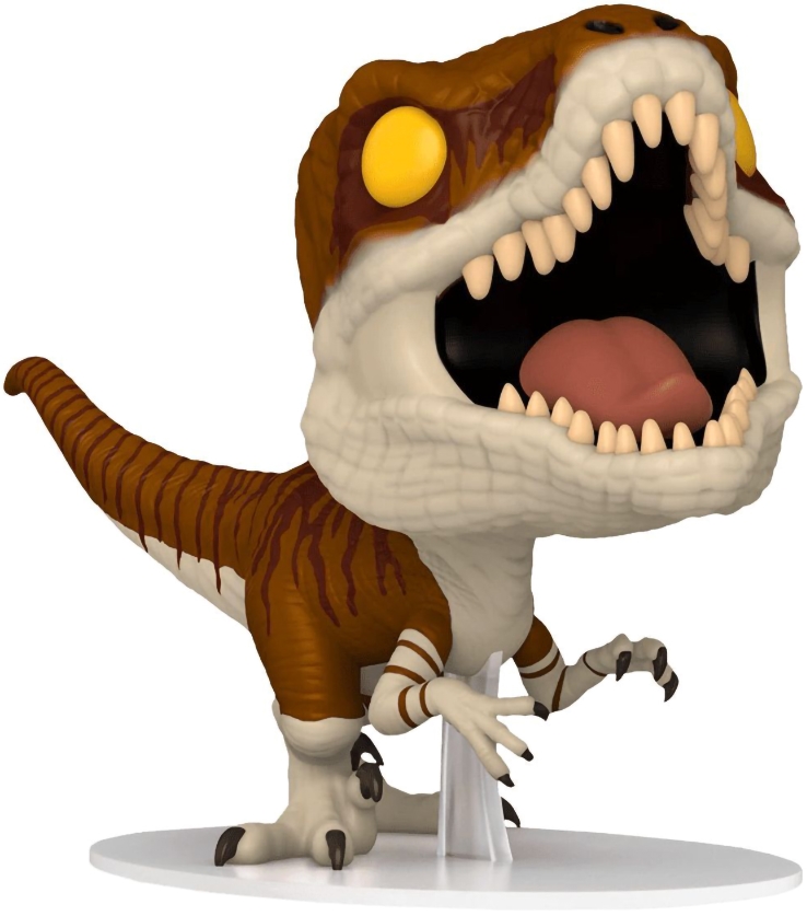 

Фигурка Funko POP Movies: Jurassic World Dominion – Atrociraptor (Tiger) Specialty Series Exclusive (9, 5 см)