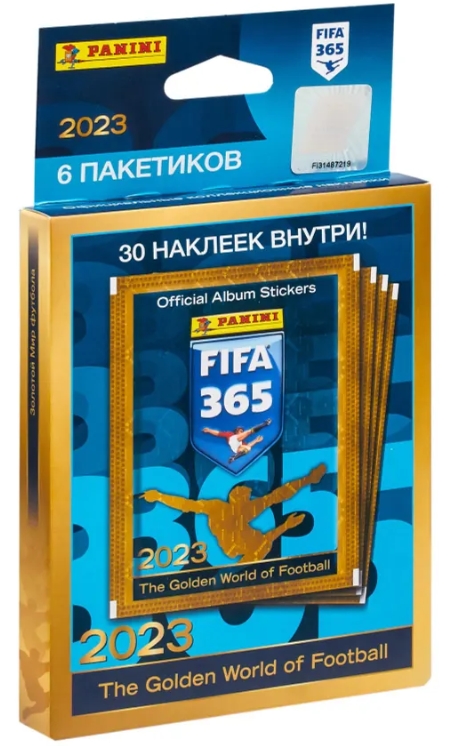 

Блистер с наклейками FIFA 365 2023 (6 наборов)
