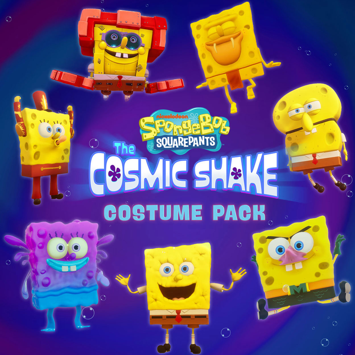 SpongeBob SquarePants: The Cosmic Shake. Costume Pack. Дополнение [PC, Цифровая версия] (Цифровая версия)
