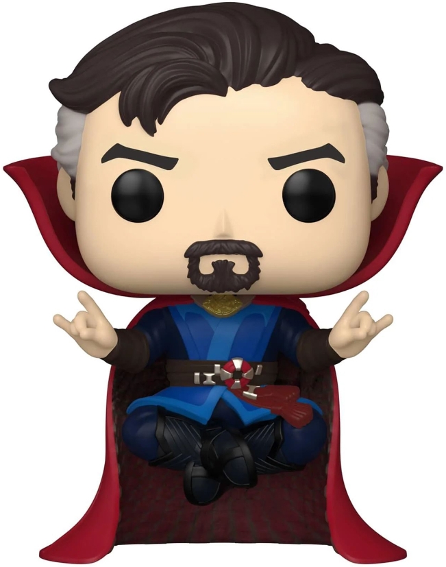 цена Фигурка Funko POP Marvel: Doctor Strange In The Multiverse Of Madness – Doctor Strange Specialty Series Exclusive Bobble-Head (9,5 см)