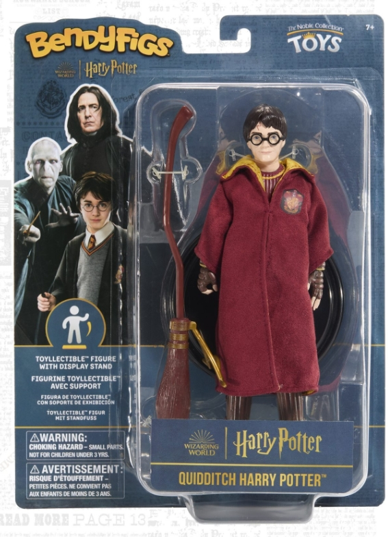 Фигурка Bendyfig Harry Potter: Гарри Поттер – Квиддич (19 см) - купить ...