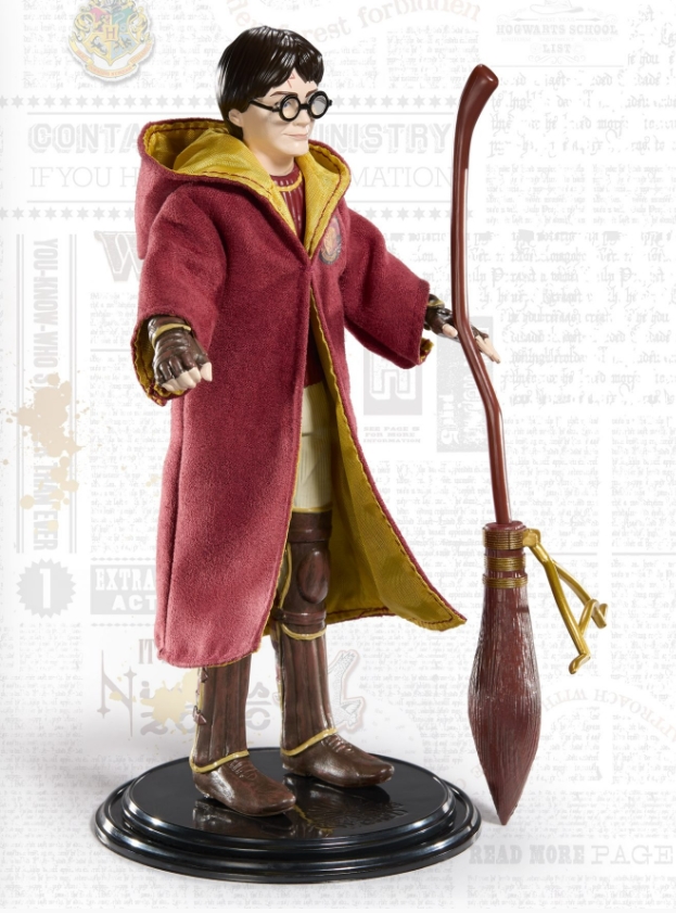 Фигурка Bendyfig Harry Potter: Гарри Поттер – Квиддич (19 см) - купить ...