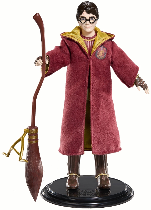 Фигурка Bendyfig Harry Potter: Гарри Поттер – Квиддич (19 см)