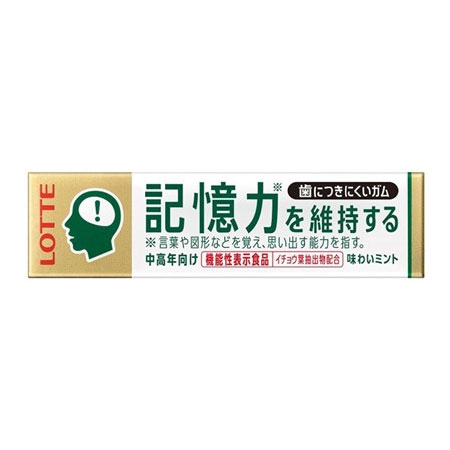 Жевательная резинка Lotte: Gum для укрепления памяти цена и фото