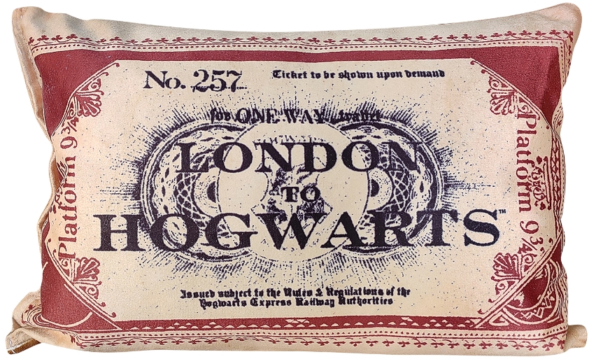 

Подушка Harry Potter: Hogwarts Express Ticket