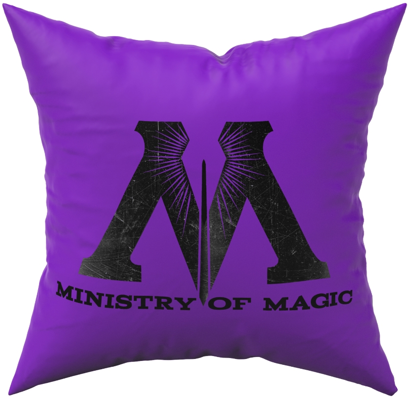 

Подушка Harry Potter: Ministry Of Magic (фиолетовая)