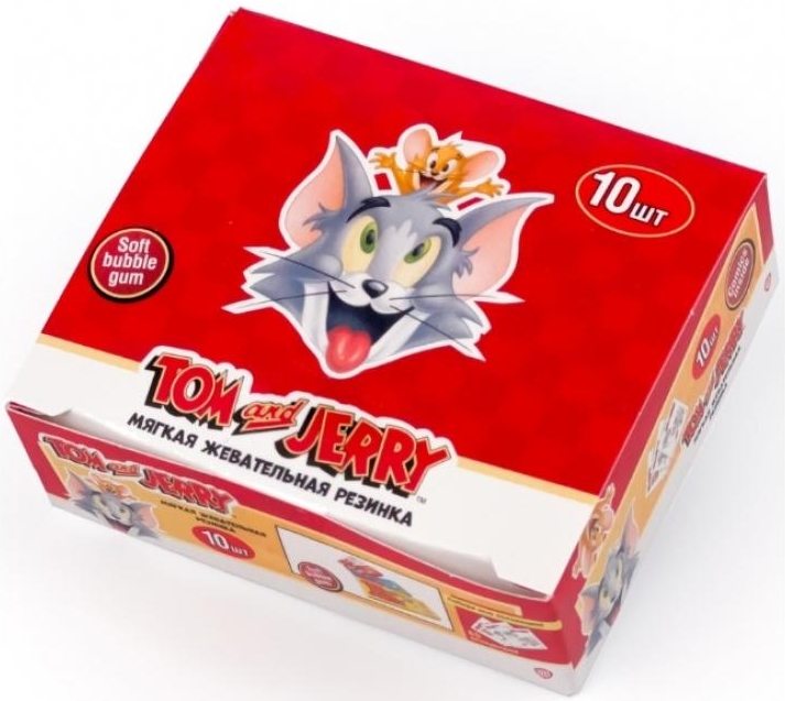 цена Жевательная резинка Tom And Jerry
