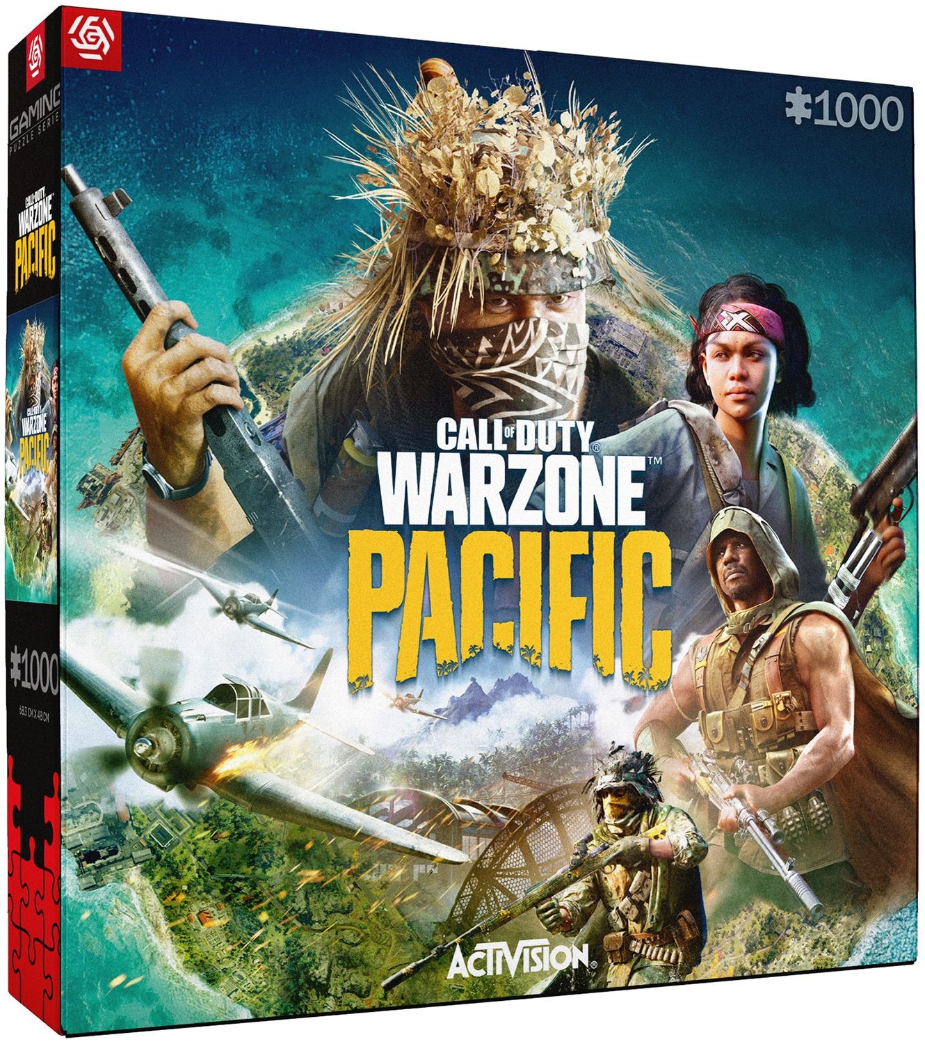 цена Пазл Call Of Duty: Warzone – Pacific [Gaming Serie] (1000 элементов)