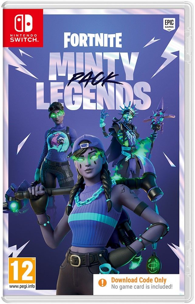 

Fortnite: Minty Legends Pack. Загружаемые материалы [Switch, Цифровая версия] (EU) (Цифровая версия)