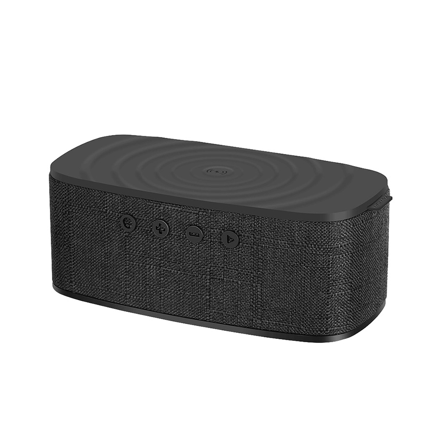 

Колонка Momax Q.Zonic Wireless Charging Bluetooth Speaker Black беспроводная (чёрный)