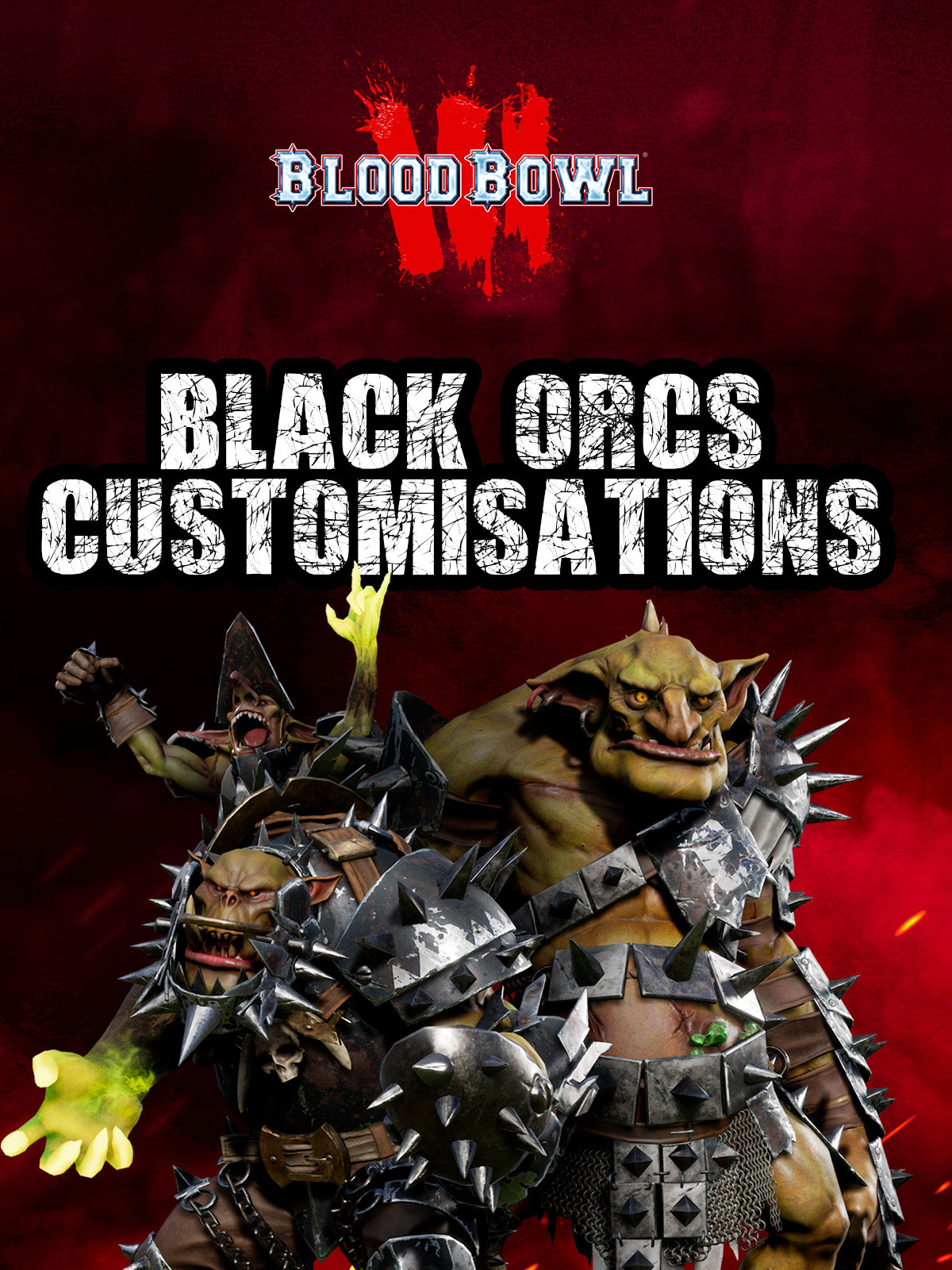 цена Blood Bowl 3: Black Orcs Customizations. Дополнение [PC, Цифровая версия] (Цифровая версия)