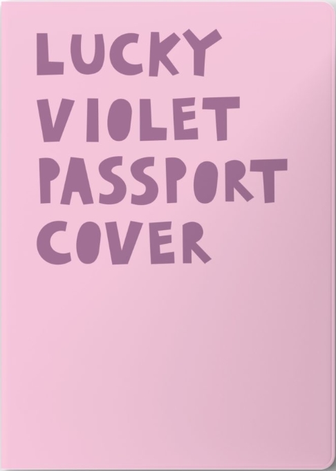 

Обложка на паспорт Lucky Violet Passport Cover