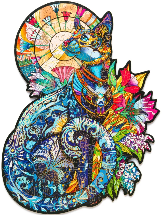 

Пазл Кошка деревянный (XL)