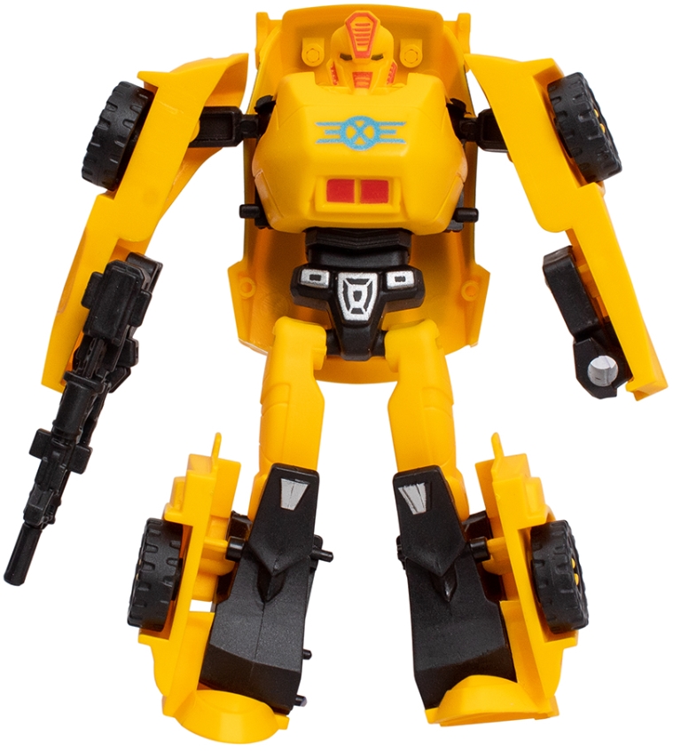 Мини-траснформер Робот–жёлтый спорткар цена и фото