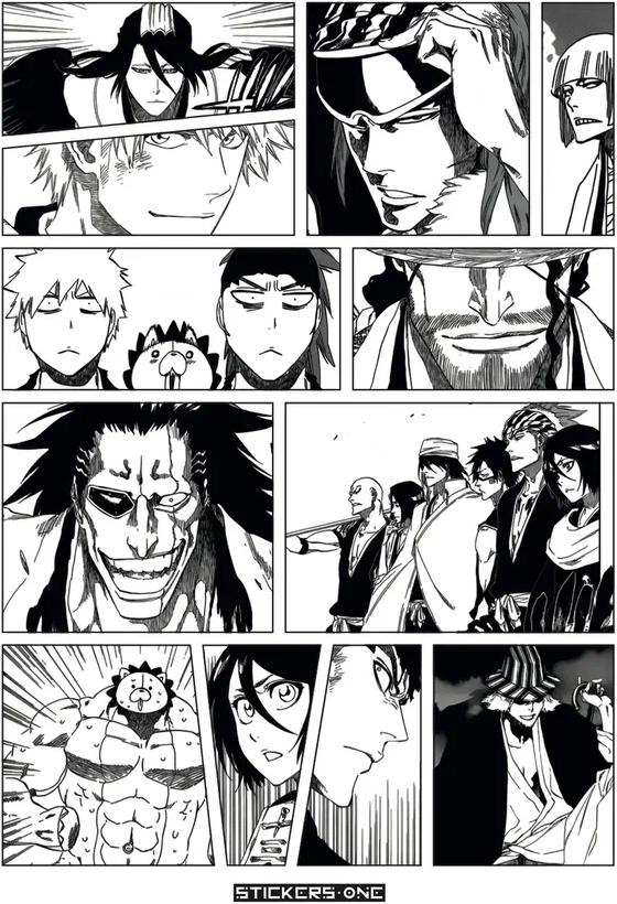 Стикерпак Bleach Manga