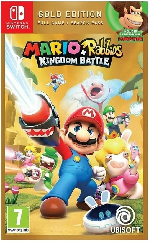 

Mario + Rabbids Kingdom Battle. Gold Edition [Switch, Цифровая версия] (EU) (Цифровая версия)