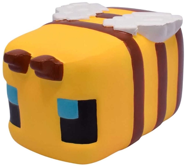 Игрушка-антистресс сквиш Minecraft: Пчела Mega (13 см) цена и фото