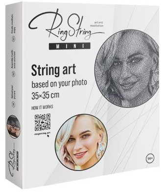 Картина нитями по фотографии – RingString Mini