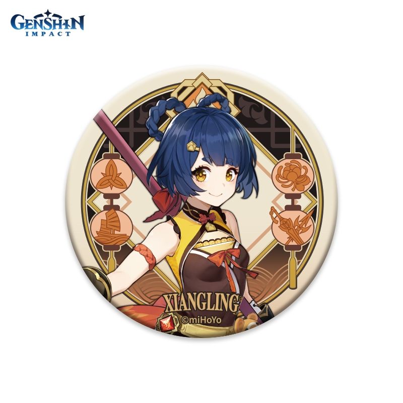 

Значок Genshin Impact: Liyue Harbour Can Badge – Xiangling