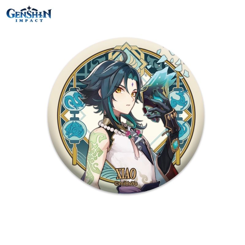 

Значок Genshin Impact: Liyue Harbour Can Badge – Xiao