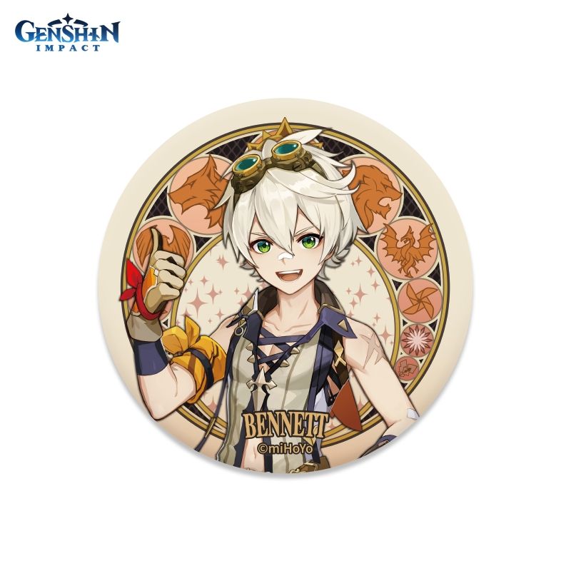 

Значок Genshin Impact: Mondstadt Can Badge – Bennett