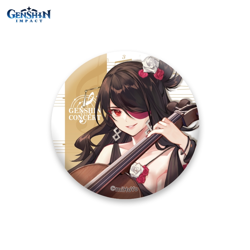 Значок Genshin Impact: Concert Melodies – Of An Endless Journey Beidou Can Badge