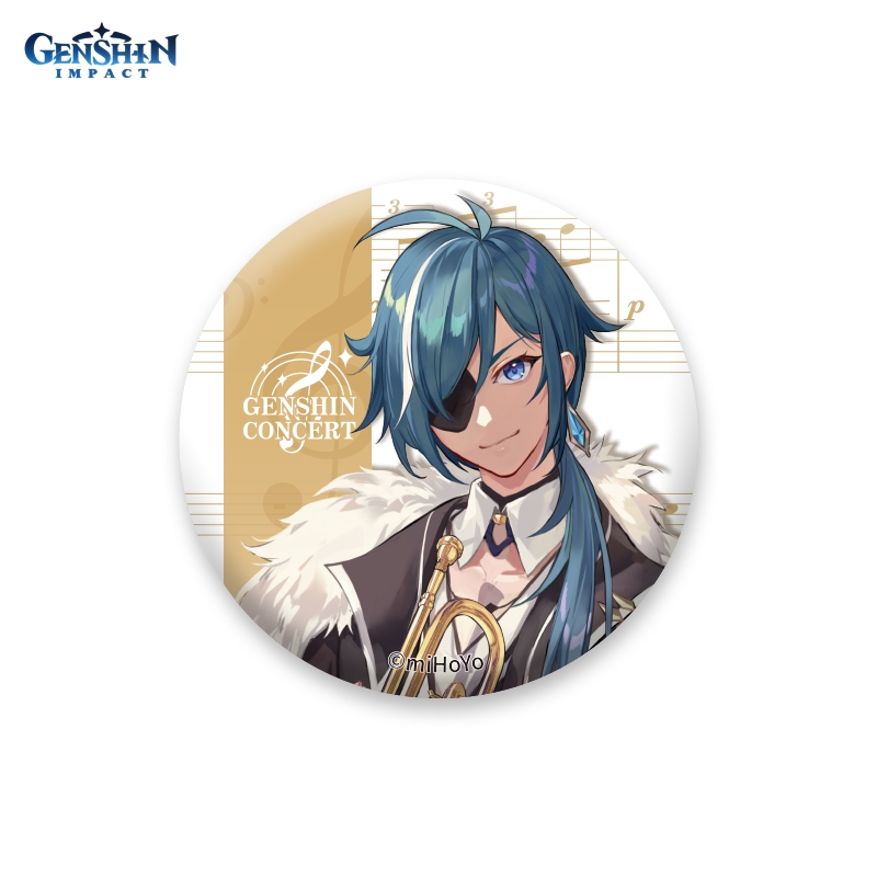 

Значок Genshin Impact: Concert Melodies – Of An Endless Journey Kaeya Can Badge