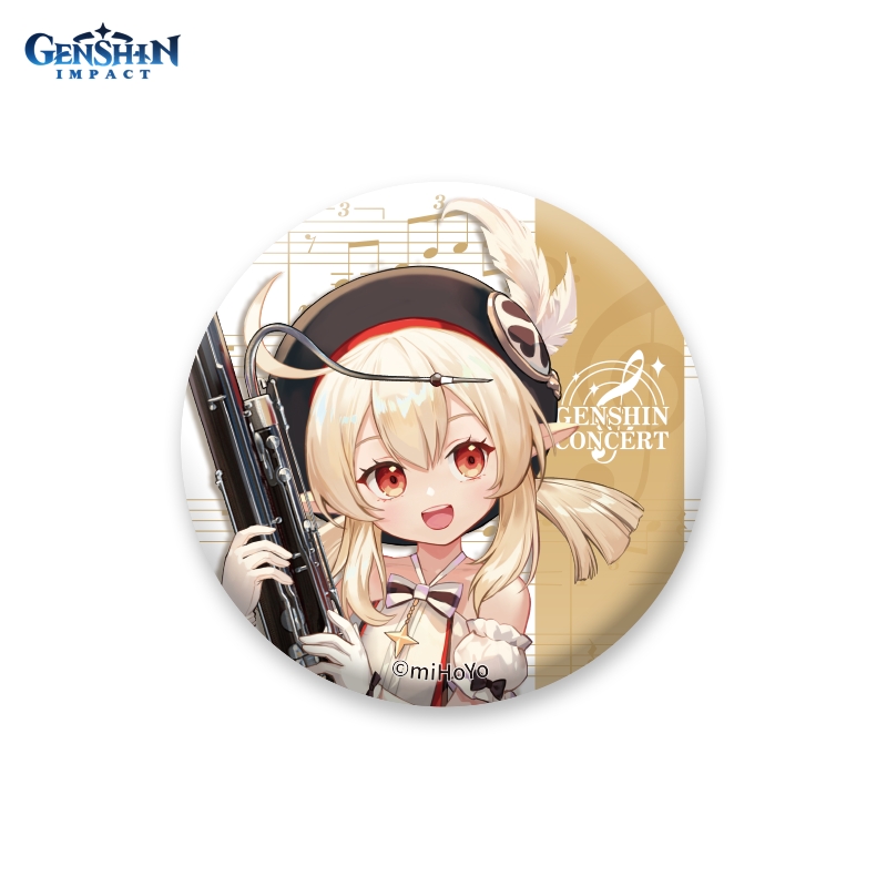 Значок Genshin Impact: Concert Melodies – Of An Endless Journey Klee Can Badge