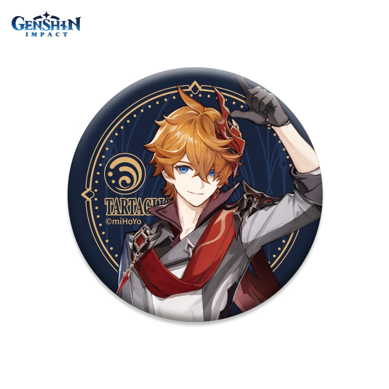 

Значок Genshin Impact: Fatui Tartaglia Can Badge
